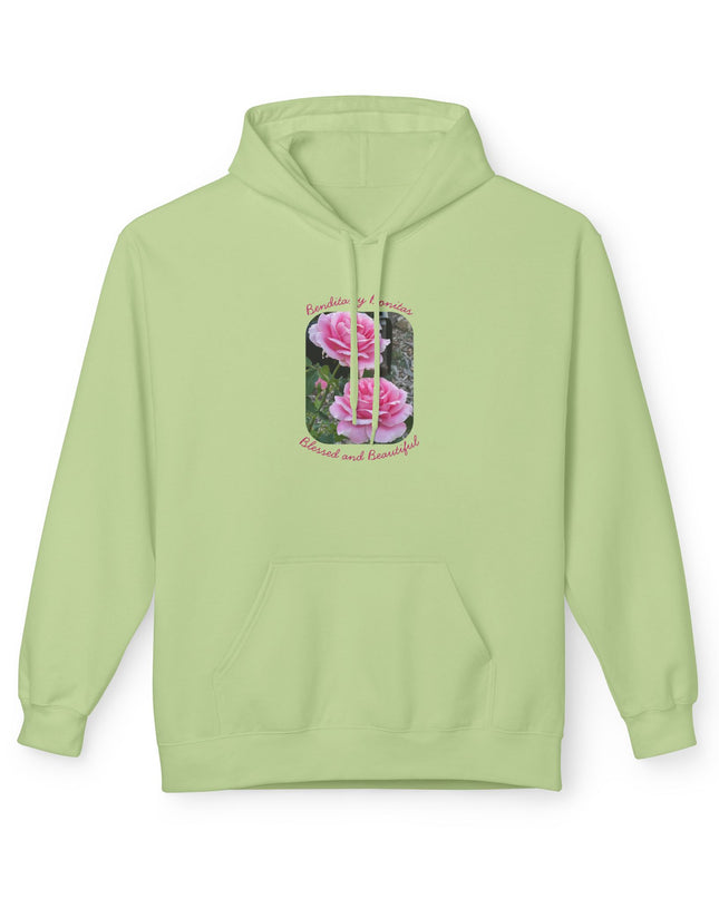 "Blessed and Beautiful" Unisex Adult Midweight Softstyle Fleece Hoodie
