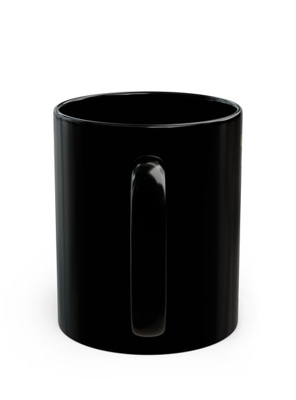 "Good News, Bad News, Everything is Temporary" Black Mug (11oz, 15oz)
