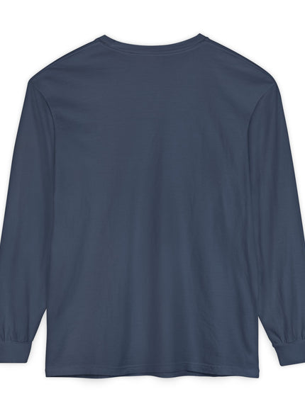 "Tides and Tall Trees" Unisex Garment-dyed Long Sleeve T-Shirt