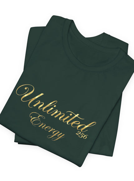 "Unlimited 256 Energy" Unisex Jersey Short Sleeve Tee