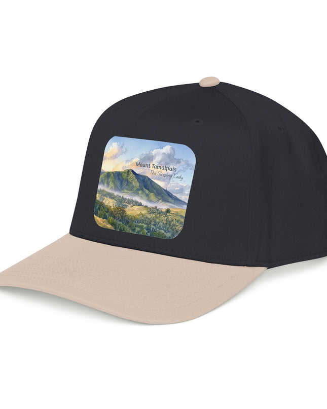 "Mount Tamalpais, the Sleeping Lady" Mid Profile Baseball Cap