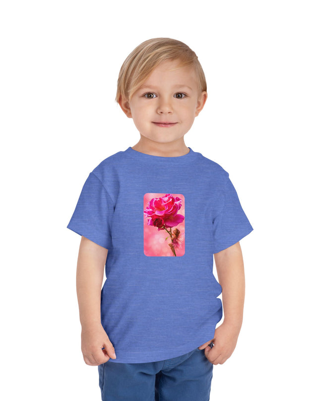 "Fairy Rose" Toddler Short Sleeve Tee