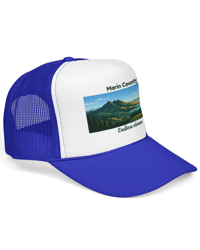 "Marin County, Endless Views" Foam Trucker Hat