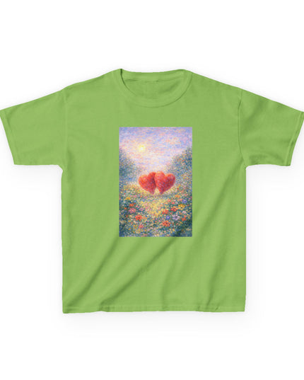 "Valentine's Day - Monet Style" Kids Heavy Cotton Tee