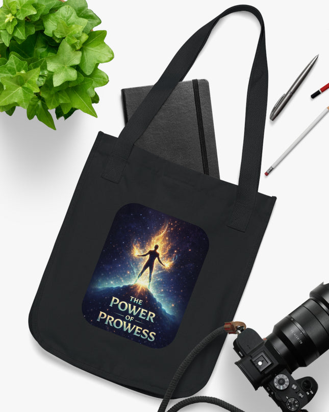 "The Power of Prowess" Organic Canvas Tote Bag