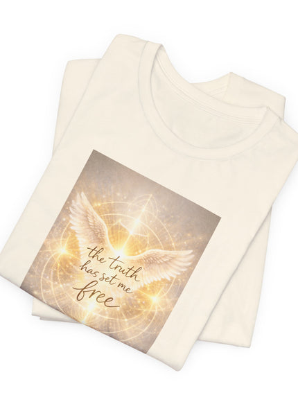 "The Truth Has Set Me Free" Unisex Jersey Short Sleeve Tee