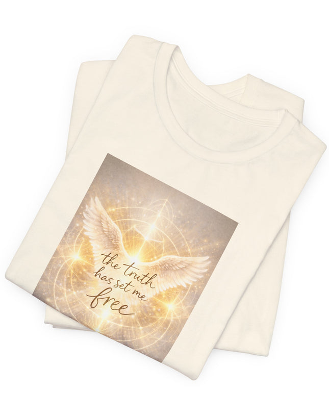 "The Truth Has Set Me Free" Unisex Jersey Short Sleeve Tee