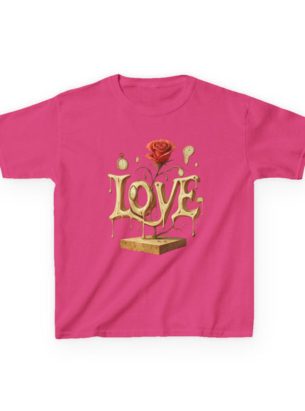 "Love (Salvador Dali style)" Kids Heavy Cotton Tee