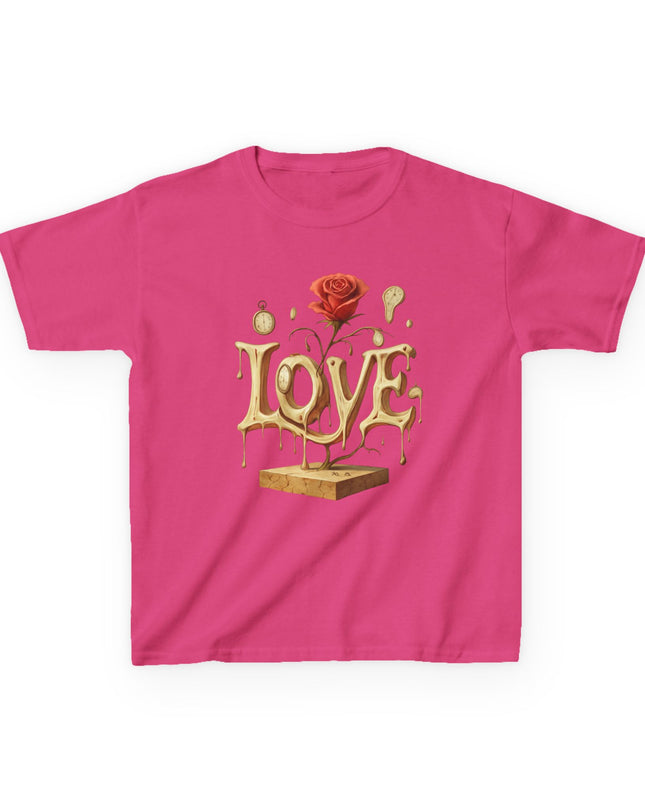 "Love (Salvador Dali style)" Kids Heavy Cotton Tee