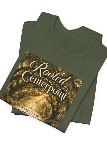 "Rooted in my Centerpoint" Unisex Jersey Short Sleeve Tee
