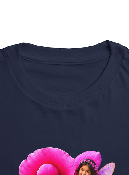 "Rose Fairy" Toddler Short Sleeve Tee