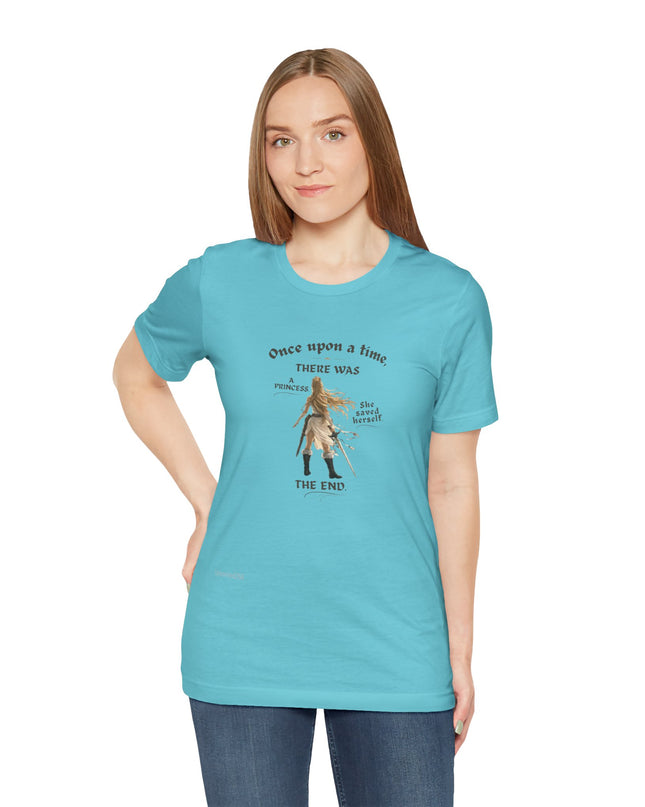 "She Saved Herself" Unisex Jersey Short Sleeve Tee