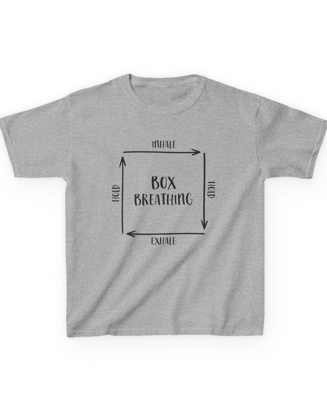 "Box Breathing" Kids Heavy Cotton Tee