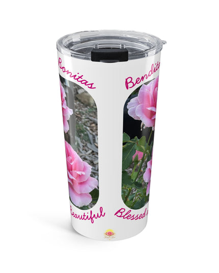 "Blessed and Beautiful" Tumbler 20oz