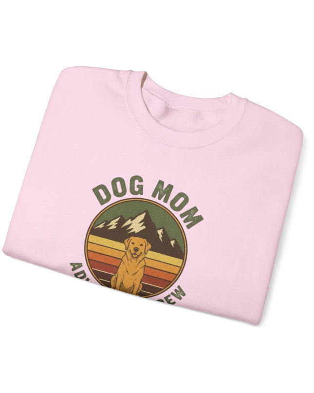 "Dog Mom Adventure Crew" Unisex Adult Sweatshirt