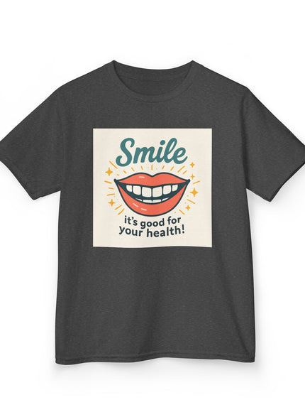 "Smile" Kids Heavy Cotton Tee