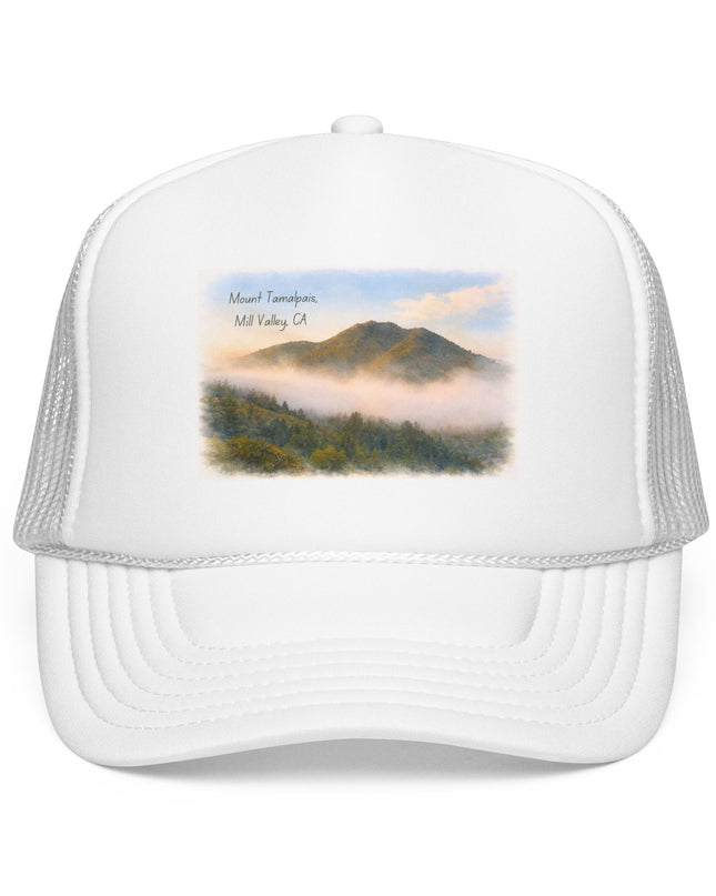 "Mount Tamalpais, Mill Valley, California" Foam Trucker Hat