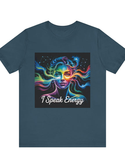 "I Speak Energy, (Energy for Success)" Men's and Women's Jersey Short Sleeve Tee