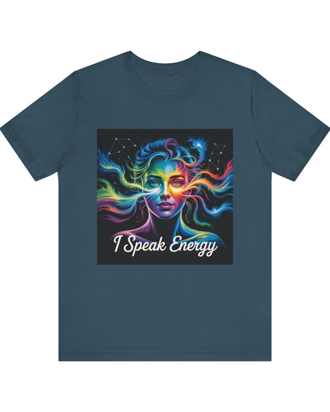 "I Speak Energy, (Energy for Success)" Men's and Women's Jersey Short Sleeve Tee