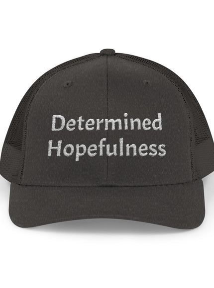 "Determined Helpfulness" Snapback Trucker Cap