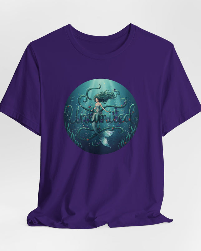 "Unlimited Mermaid" Unisex Jersey Short Sleeve Tee