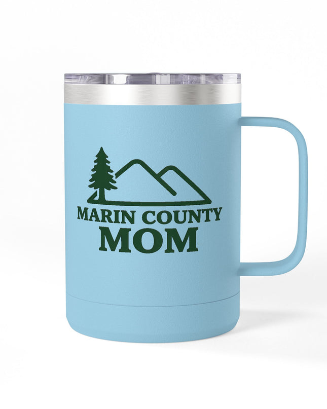 "Marin Country Mom" Coffee Mug Tumbler, 15oz
