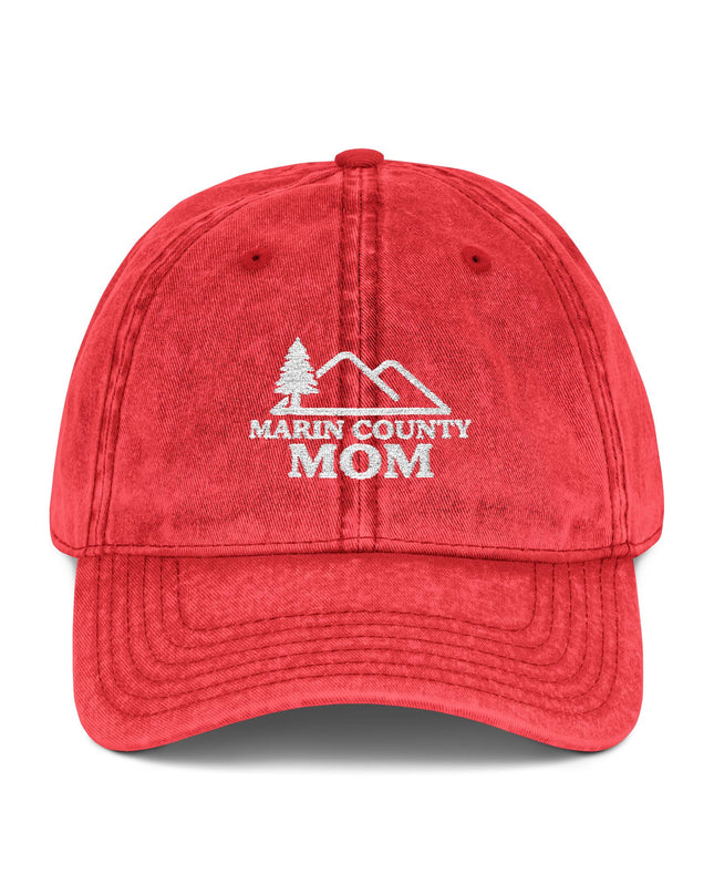 "Marin County Mom" Vintage Cap (Embroidery)