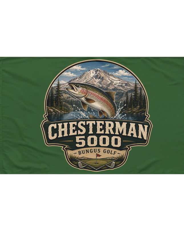 "Chesterman 5000" Double-Sided Flag