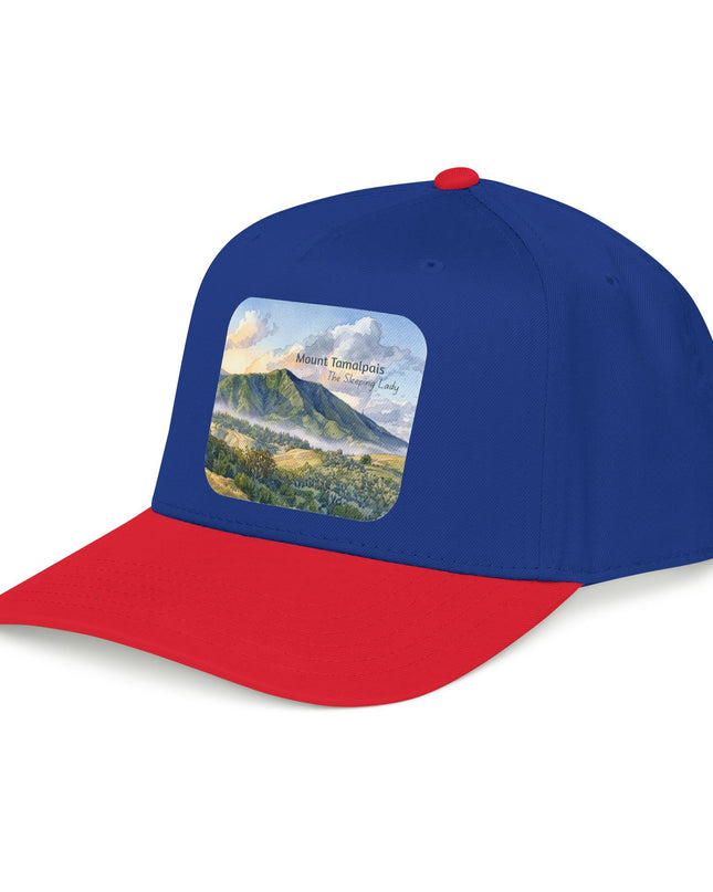 "Mount Tamalpais, the Sleeping Lady" Mid Profile Baseball Cap