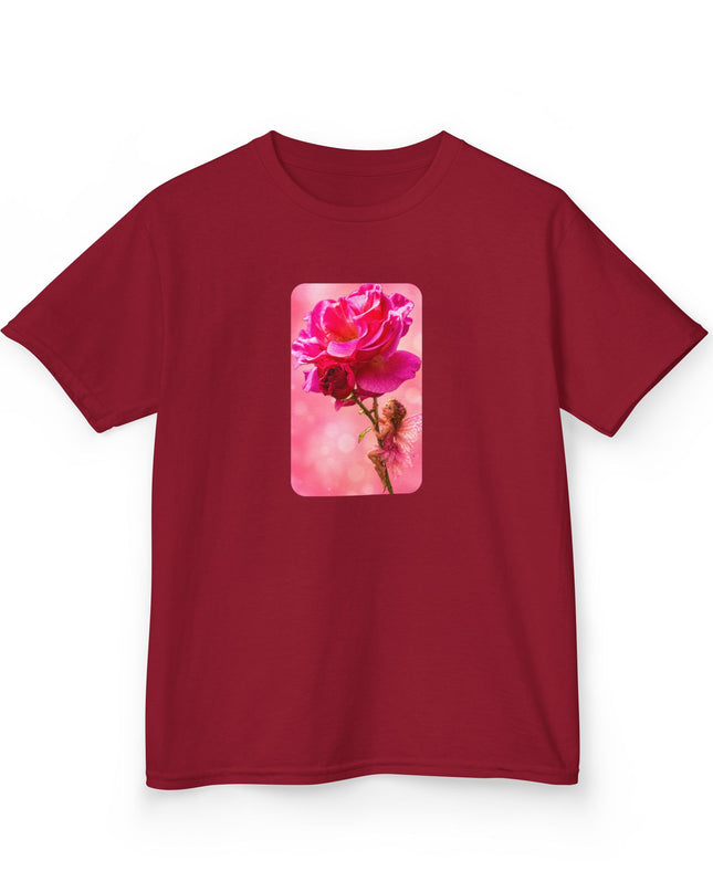 "Fairy Rose" Kids Heavy Cotton Tee