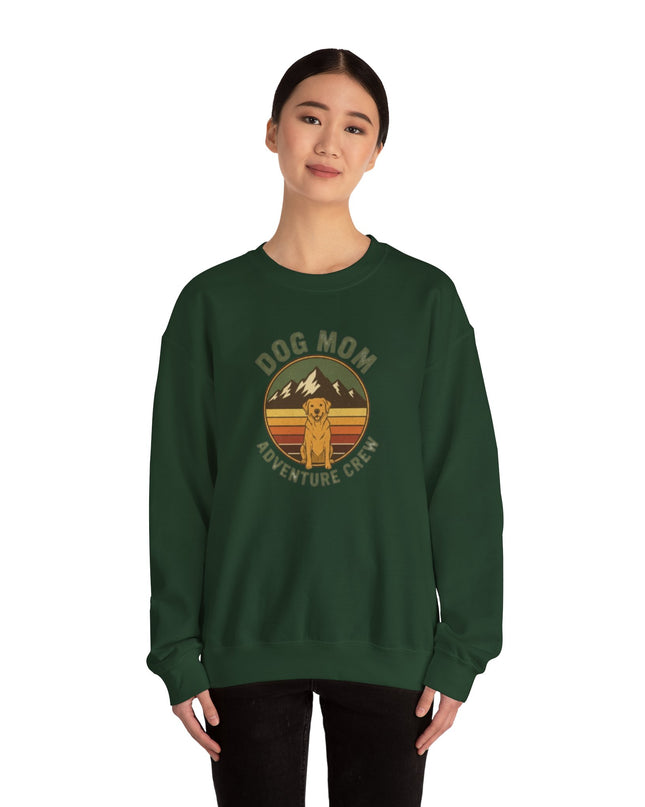 "Dog Mom Adventure Crew" Unisex Adult Sweatshirt