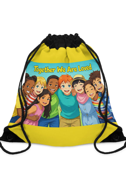 "Together We Are Loved" Drawstring Bag
