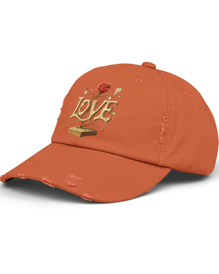 "Love (Salvador Dali)" Unisex Distressed Cap