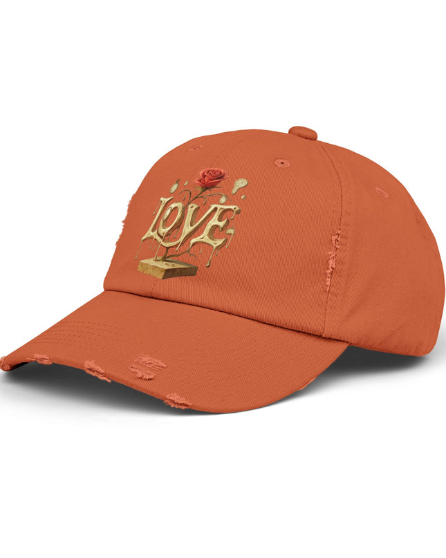 "Love (Salvador Dali)" Unisex Distressed Cap
