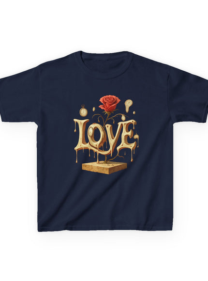 "Love (Salvador Dali style)" Kids Heavy Cotton Tee
