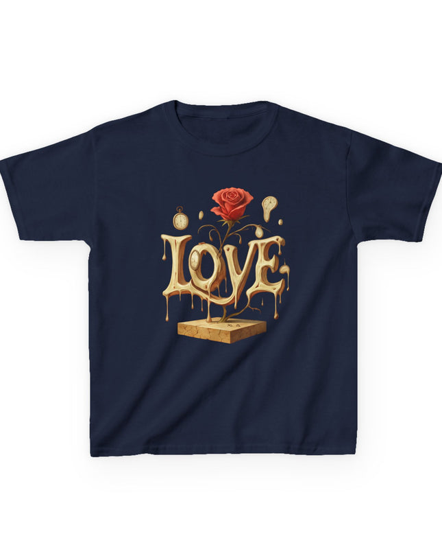 "Love (Salvador Dali style)" Kids Heavy Cotton Tee