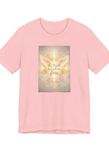 "The Truth Has Set Me Free" Unisex Jersey Short Sleeve Tee
