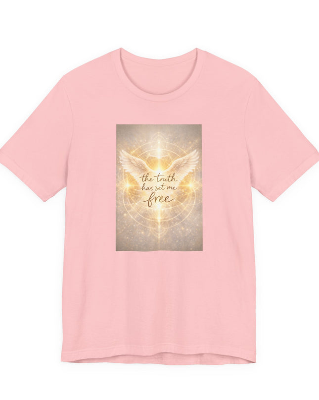 "The Truth Has Set Me Free" Unisex Jersey Short Sleeve Tee