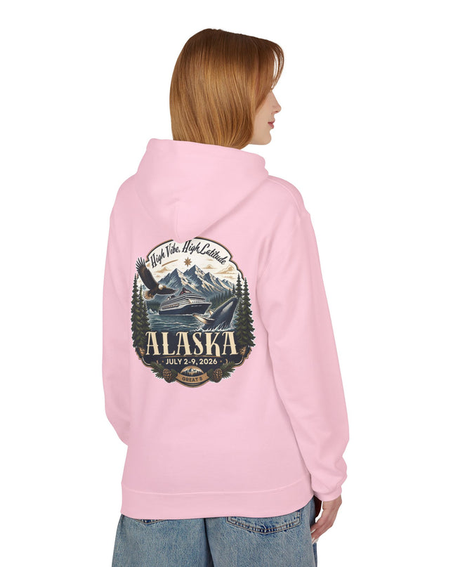 "Alaska" Unisex Midweight Softstyle Fleece Hoodie
