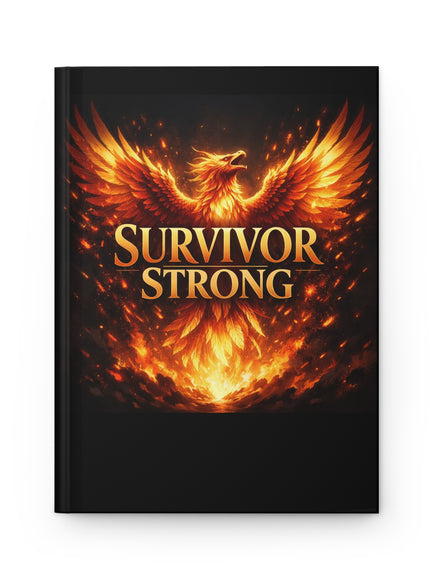 "Survivor Strong" Hardcover Journal Matte
