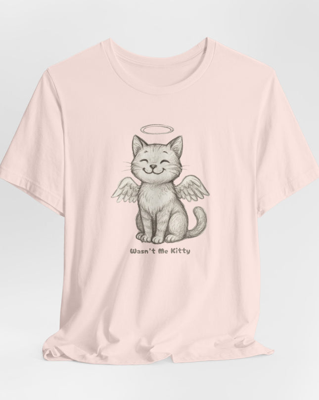 "Wasn't Me Kitty" Unisex Jersey Short Sleeve Tee