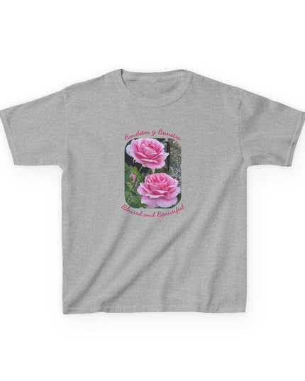 "Blessed and Beautiful" Kids Heavy Cotton Tee