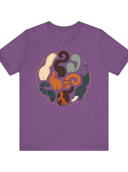 "Cat Tails (image)" Unisex Jersey Short Sleeve Tee