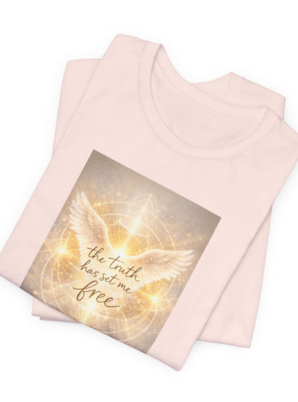 "The Truth Has Set Me Free" Unisex Jersey Short Sleeve Tee