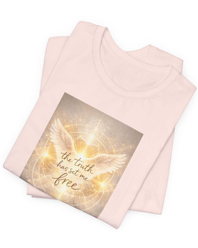 "The Truth Has Set Me Free" Unisex Jersey Short Sleeve Tee