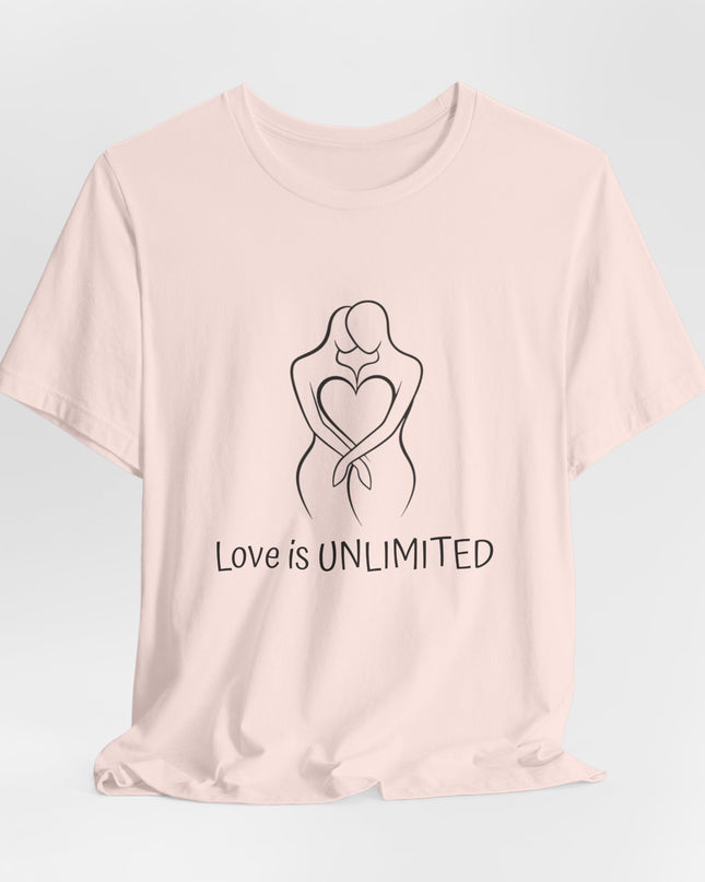 "Love is Unlimited" Unisex Jersey Short Sleeve Tee