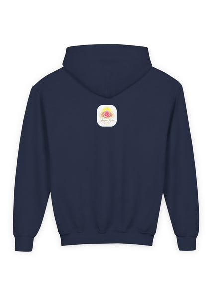 "My Father Says I am Royalty" Youth Heavy Blend Hooded Sweatshirt