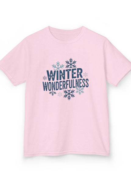 "Winter Wonderfulness" Kids Heavy Cotton Tee