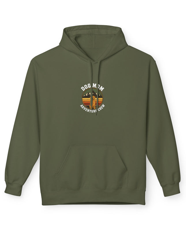 "Dog Mom" Unisex Midweight Softstyle Fleece Hoodie