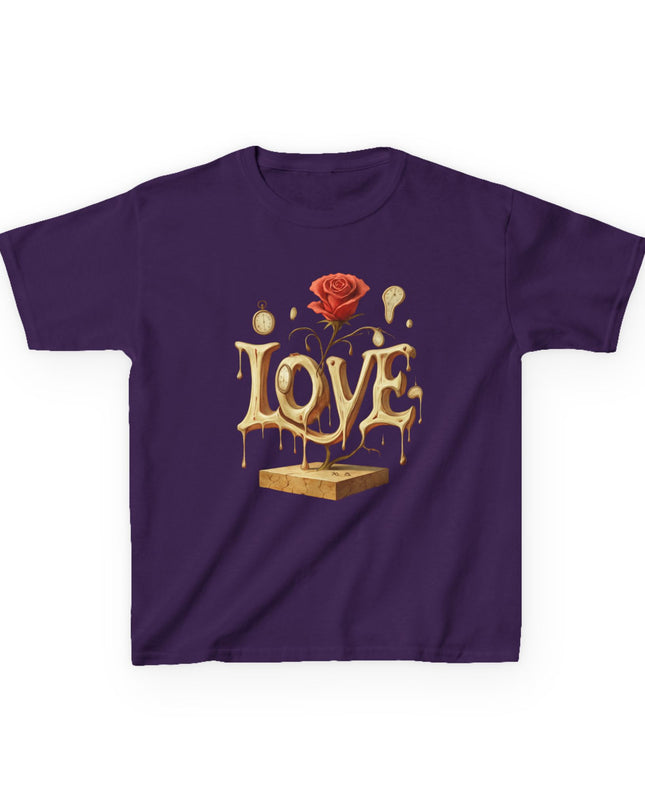 "Love (Salvador Dali style)" Kids Heavy Cotton Tee